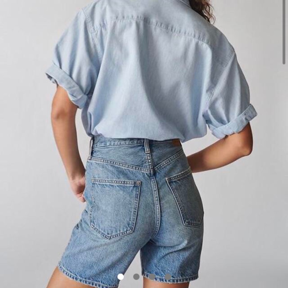 Denim Forum Joni loose long short 24 6”
